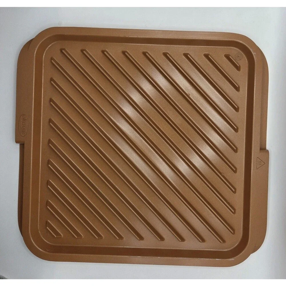 Gotham Steel Reversible Grill & Griddle Pan Ceramic/Titanium Coated In/ Outdoor